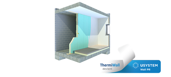 Isolation des murs - ThermiWall - cloison isolante